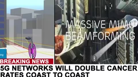 5G NETWORK WILL DOUBLE CANCER RATES COAST TO COAST