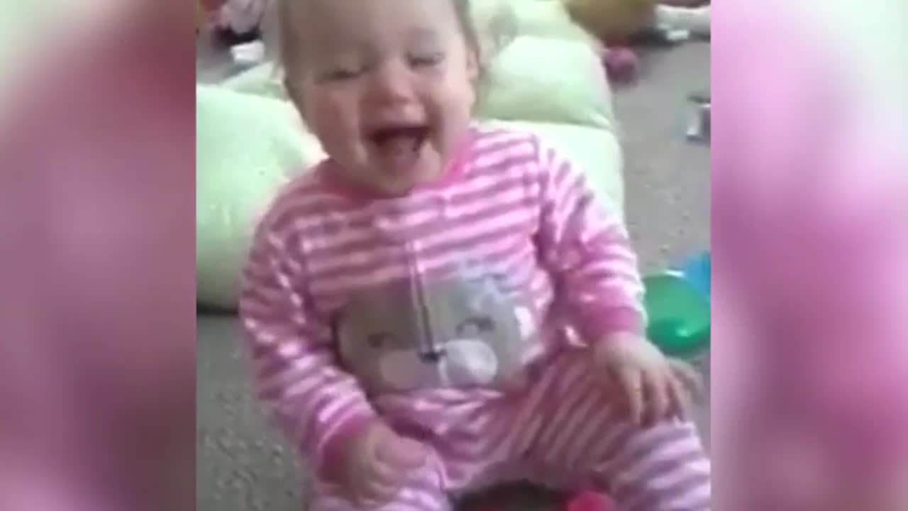 Adorable Baby Funny Reaction