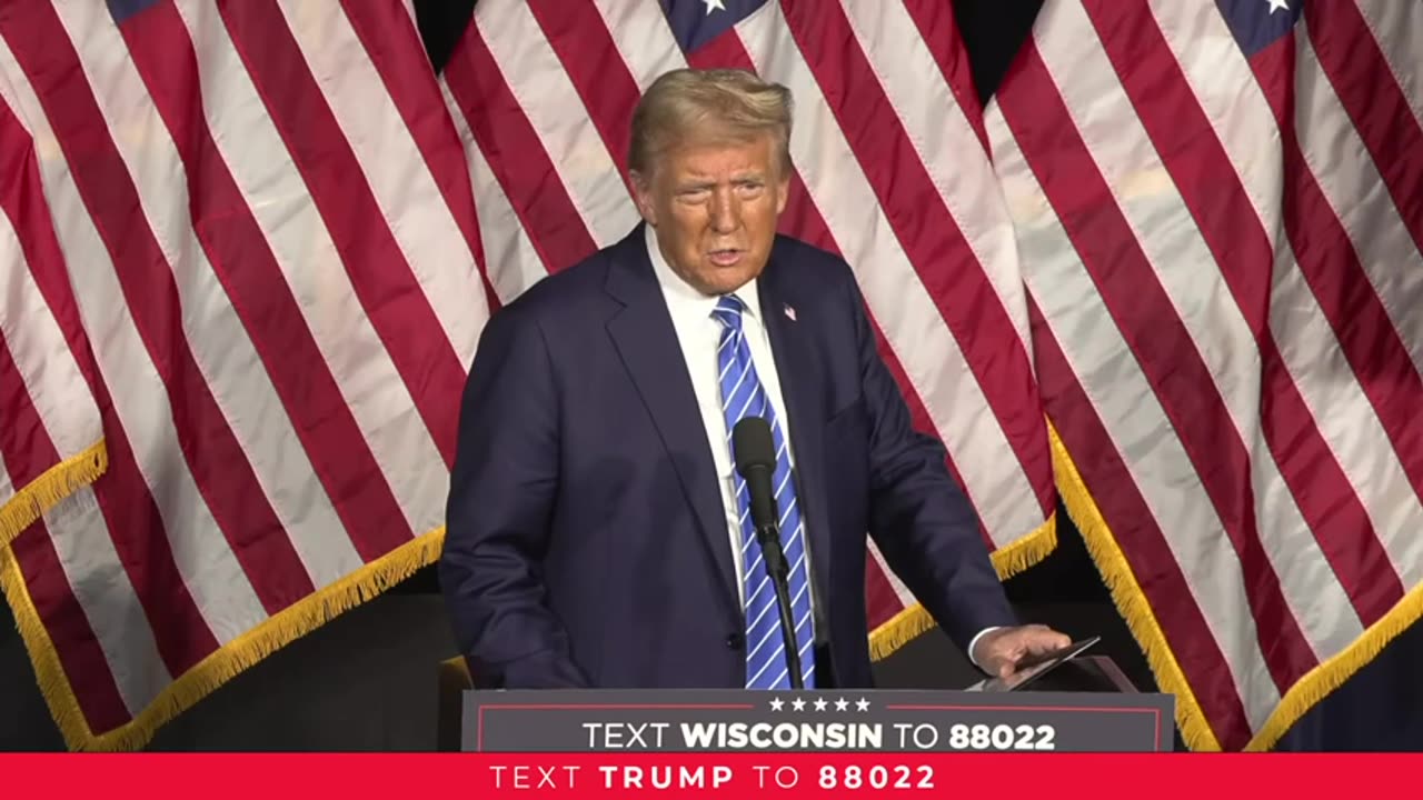 President Trump's [2nd of 2 Rally's] TODAY in Milwaukee, WI (10/1/24)