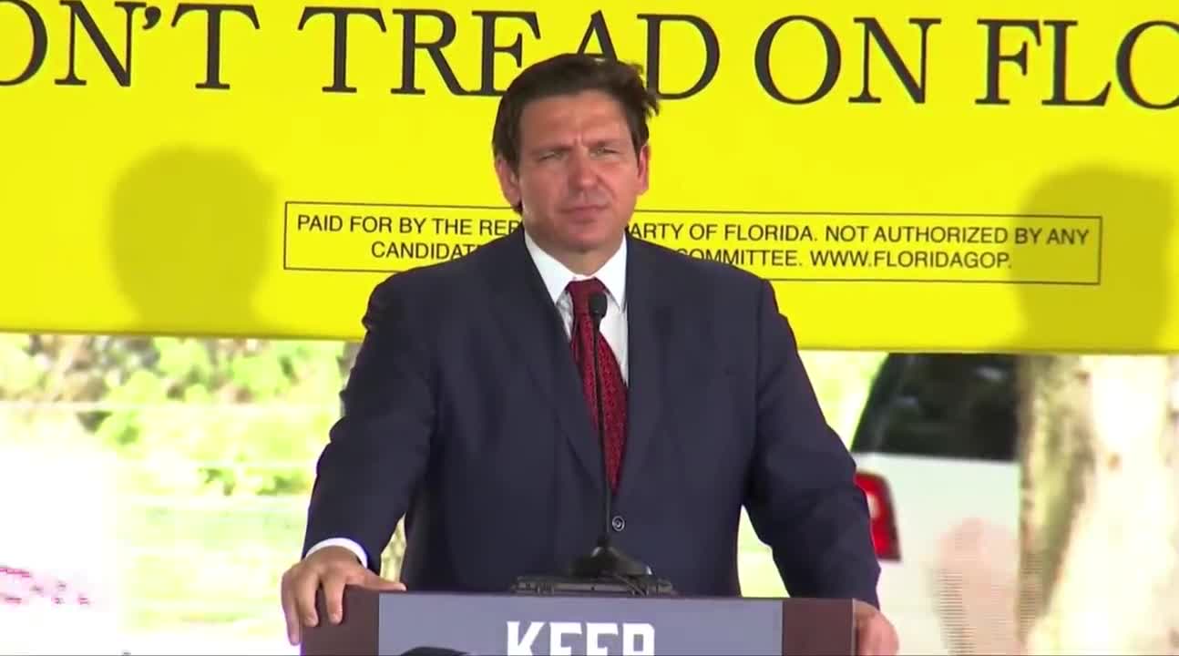 WATCH: Ron DeSantis Let’s Dr. Fauci HAVE IT