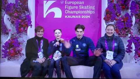 2024 Euros Beccari/Guarise FS Reaction