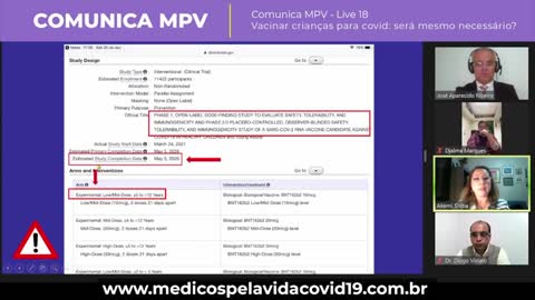 Live Comunica Medico - 14.02.22 (Vacinação em Crianças)