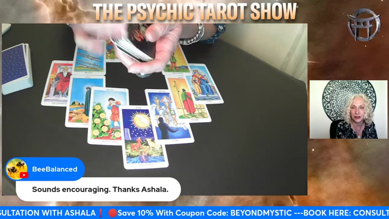 Tarot By Janine THE PSYCHIC TAROT SHOW with ASHALA