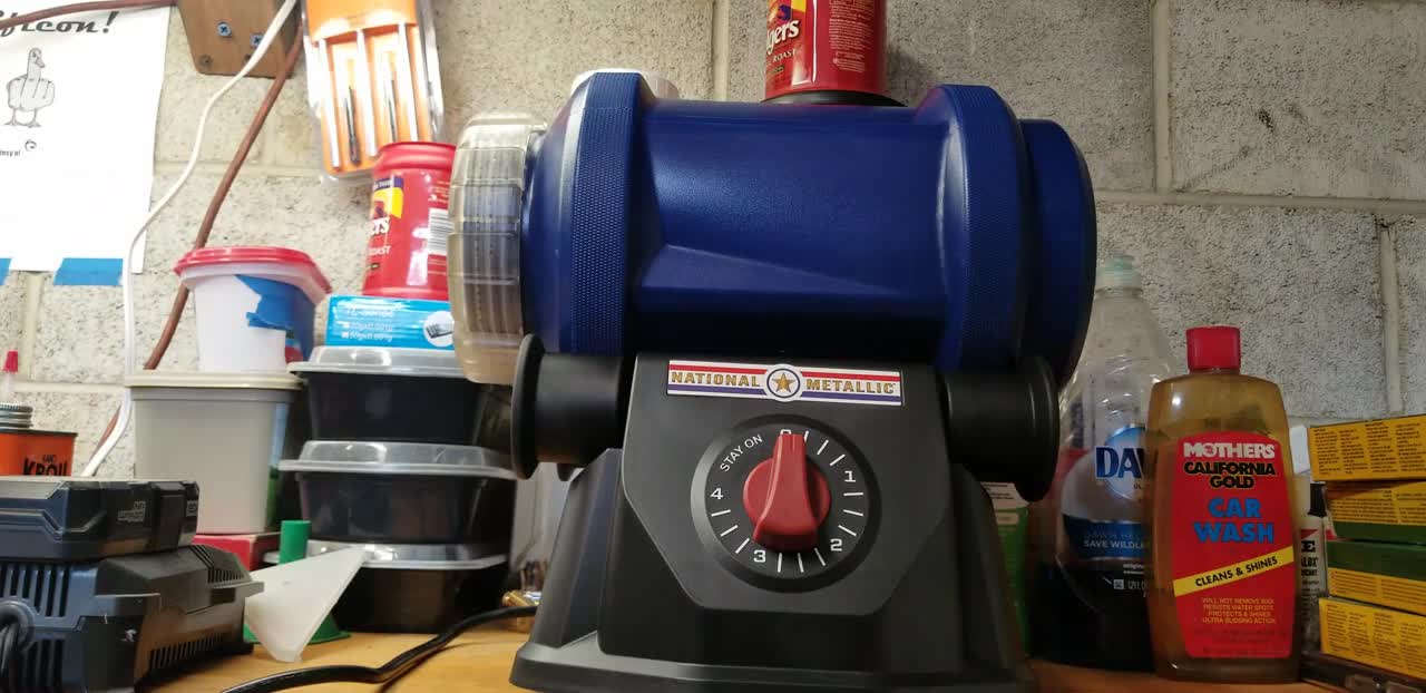 National Metallic Rotary Tumbler