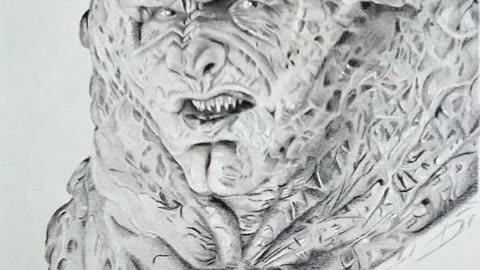 Drawing Doctor Who - Zygon