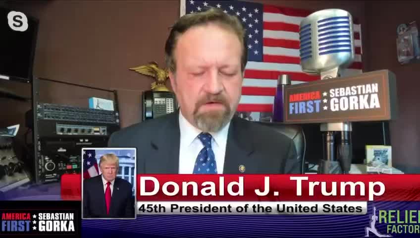 PRESIDENT TRUMP w SEBASTIAN GORKA!