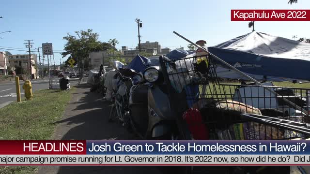 452 Josh Green’s Promise Failed to Improve Hawaii’s Chronic Homeless Issue