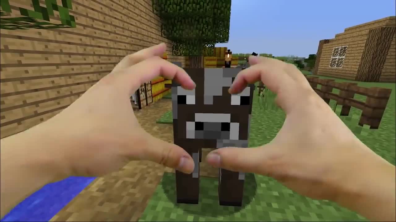 WOW! It's REAL!!! IRL Minecraft Animations In Real Life Minecraft Animations