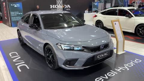 New HONDA CIVIC SPORT 2023 - first REVIEW (exterior, interior, trunk space)-6