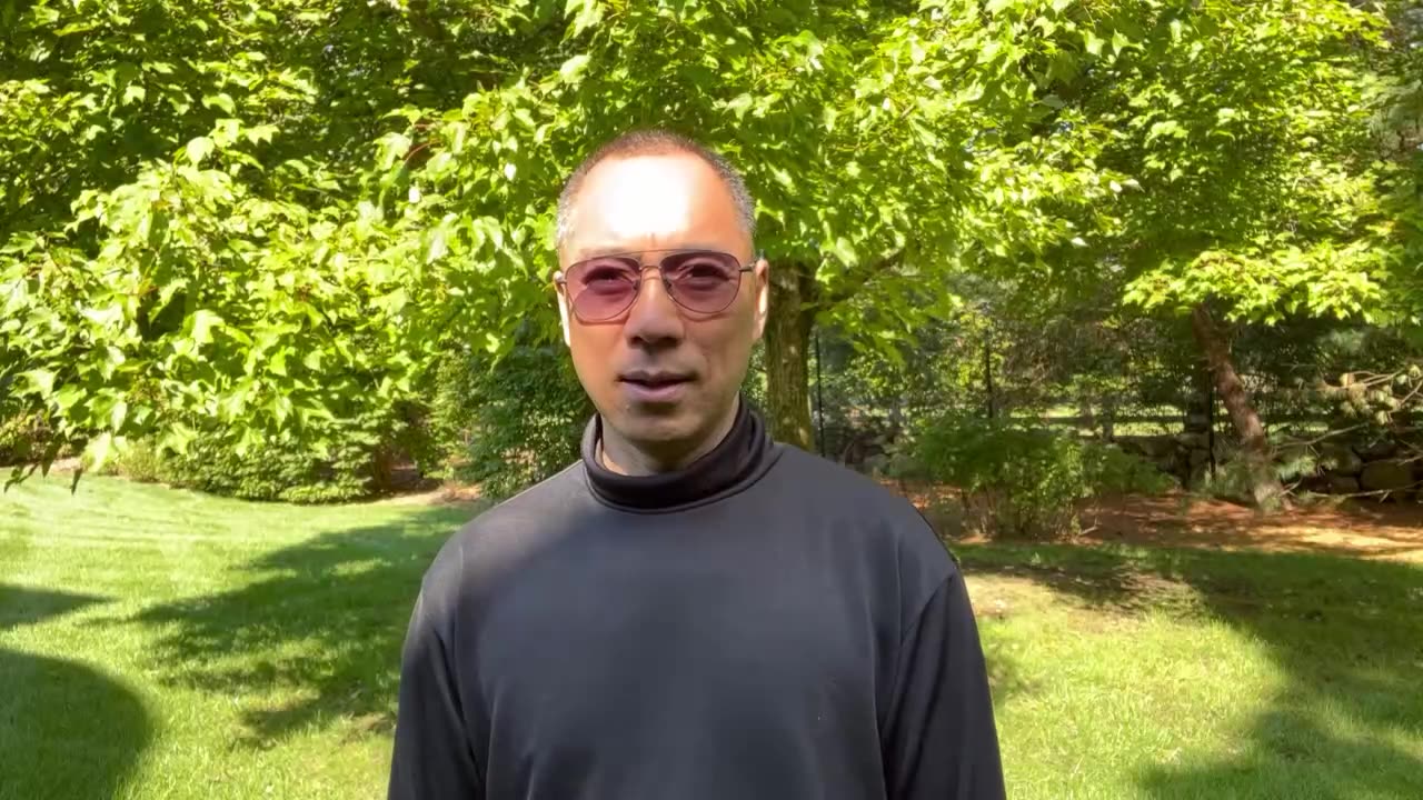 20220920文贵先生GETTR：尊敬的战友们好……很多战友希望今天的录个小视频