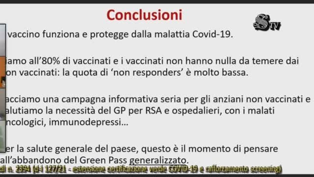 Audizioni informali in Senato - Prof.ssa Sara Gandini - Intervento