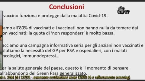 Audizioni informali in Senato - Prof.ssa Sara Gandini - Intervento