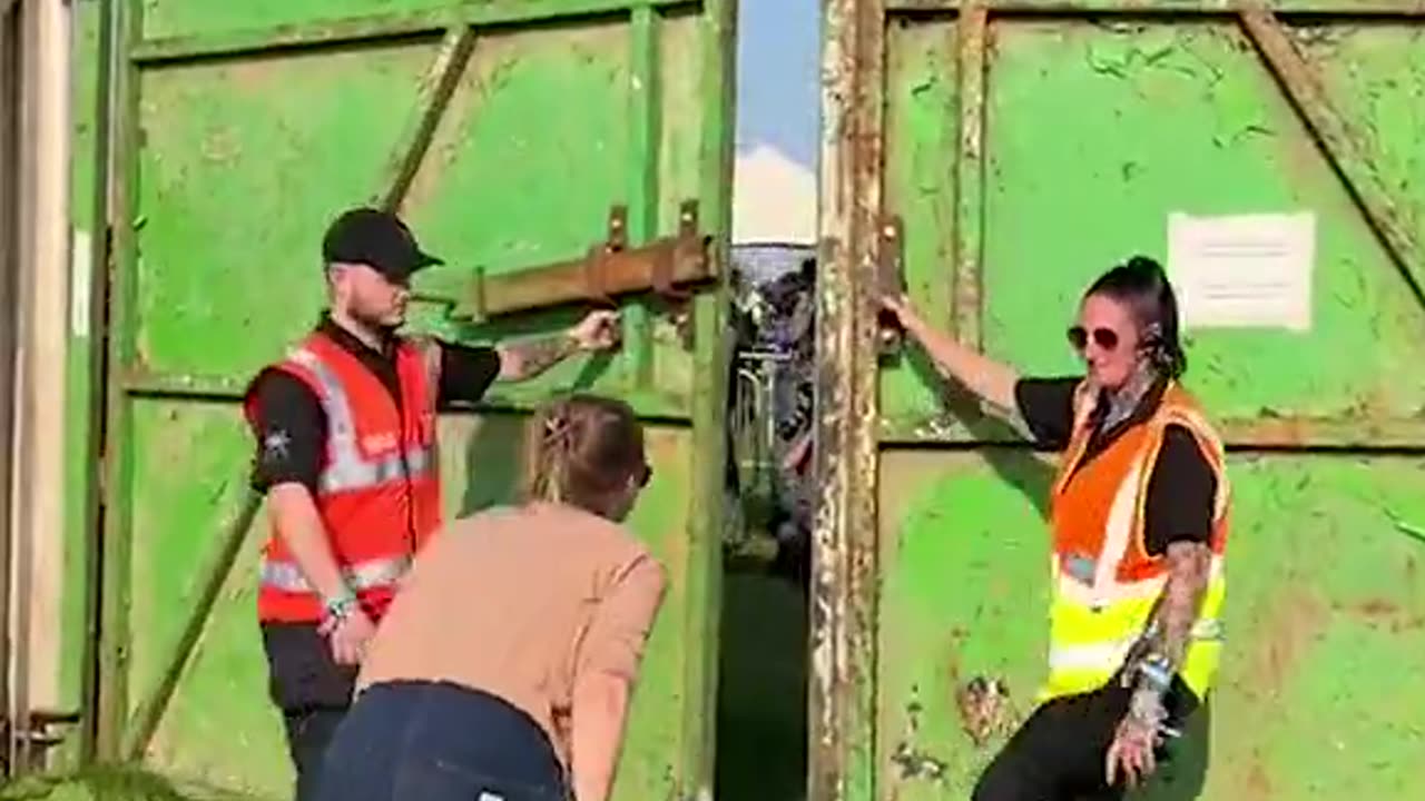 Let's get the party started! Glastonbury 2024 gates are opened