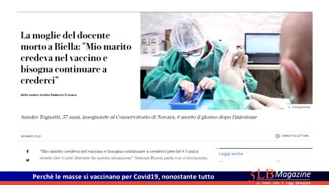 Perchè le masse si vaccinano, nonostante tutto?