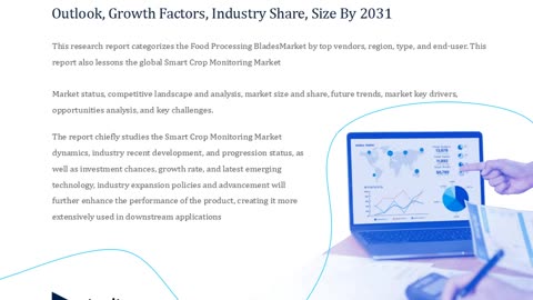 Smart Crop Monitoring Study by Latest Research, Trends, and Revenue till Forecast