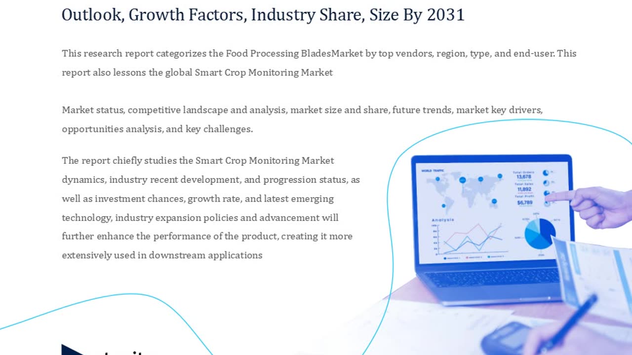 Smart Crop Monitoring Study by Latest Research, Trends, and Revenue till Forecast