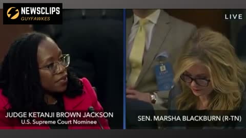 Sen Marsha Blackburn Grills Ketanji Jackson 'Definition Of A Woman'