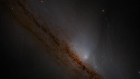 Nebula in dark space