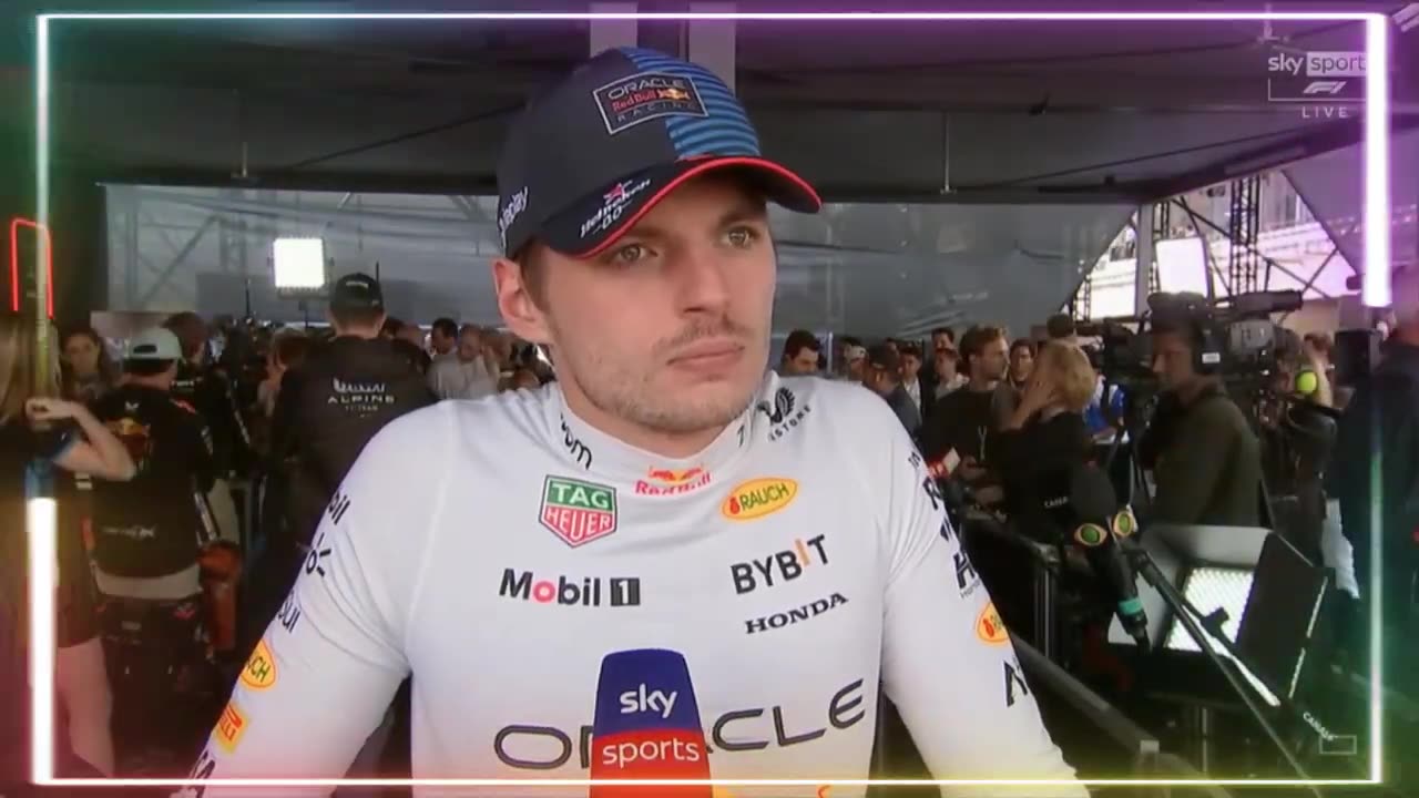 Max Verstappen Post Race interview