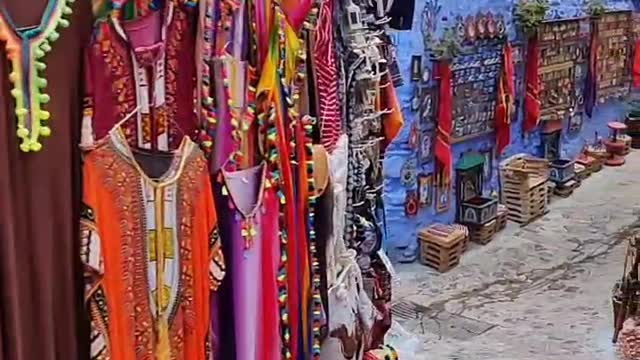 Did you like this section of the city of Chefchaouen in Morocco