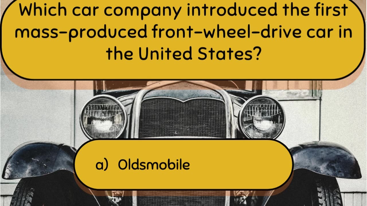 Automotive History Question 10