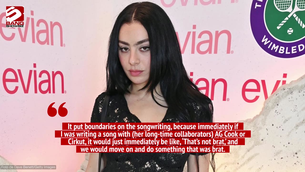 Charli XCX was focused on the marketing behind her hit record Brat before its music