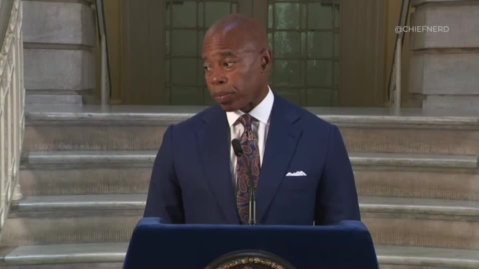 NYC Mayor Eric Adams: Illegal Immigrants from Other States are "A Real Burden on New Yorkers"