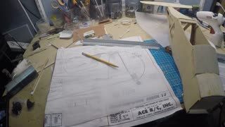 RC Model Beechcraft Stagger Wing