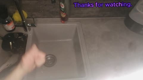 Simple task: Washing the pots & wiping the work-top