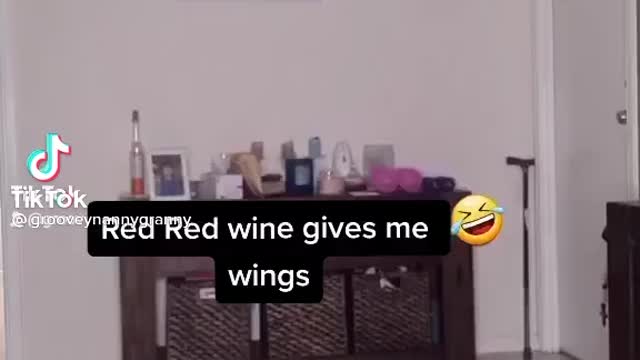 Red wine gives you wings