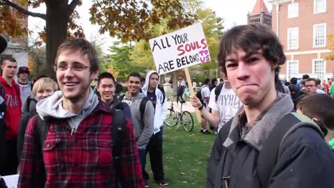 Kissing in Front of Crazy Christians