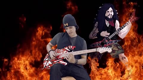 Pantera - "Cowboys From Hell" Solo! - Ediern (EVH Striped Series Guitar)
