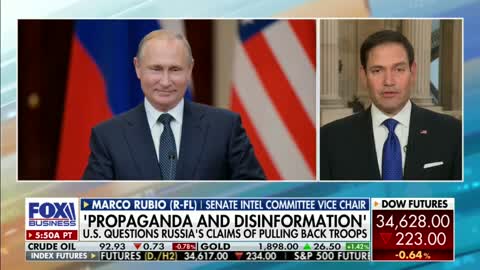 Senator Rubio Joins Mornings with Maria to Discuss Russia-Ukraine tension, China, his CRACK Act