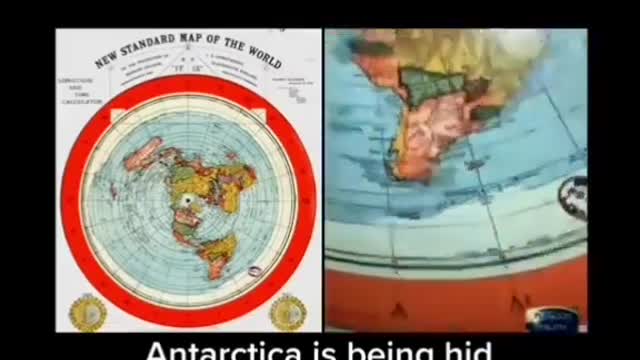 ANTARCTICA IS BEING HID FROM U, SO U DON'T KNOW ABOUT THE FIRMAMENT