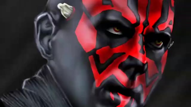 Maul digital paintin