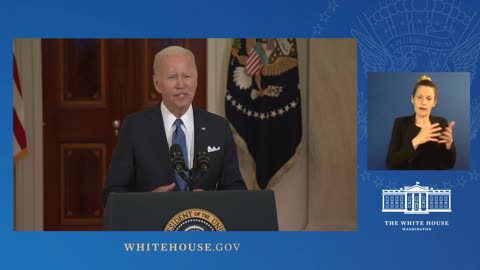 Joe Biden Addresses Overturn Of Roe v. Wade