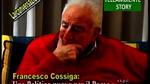 🔴 Conversazione con Francesco Cossiga.