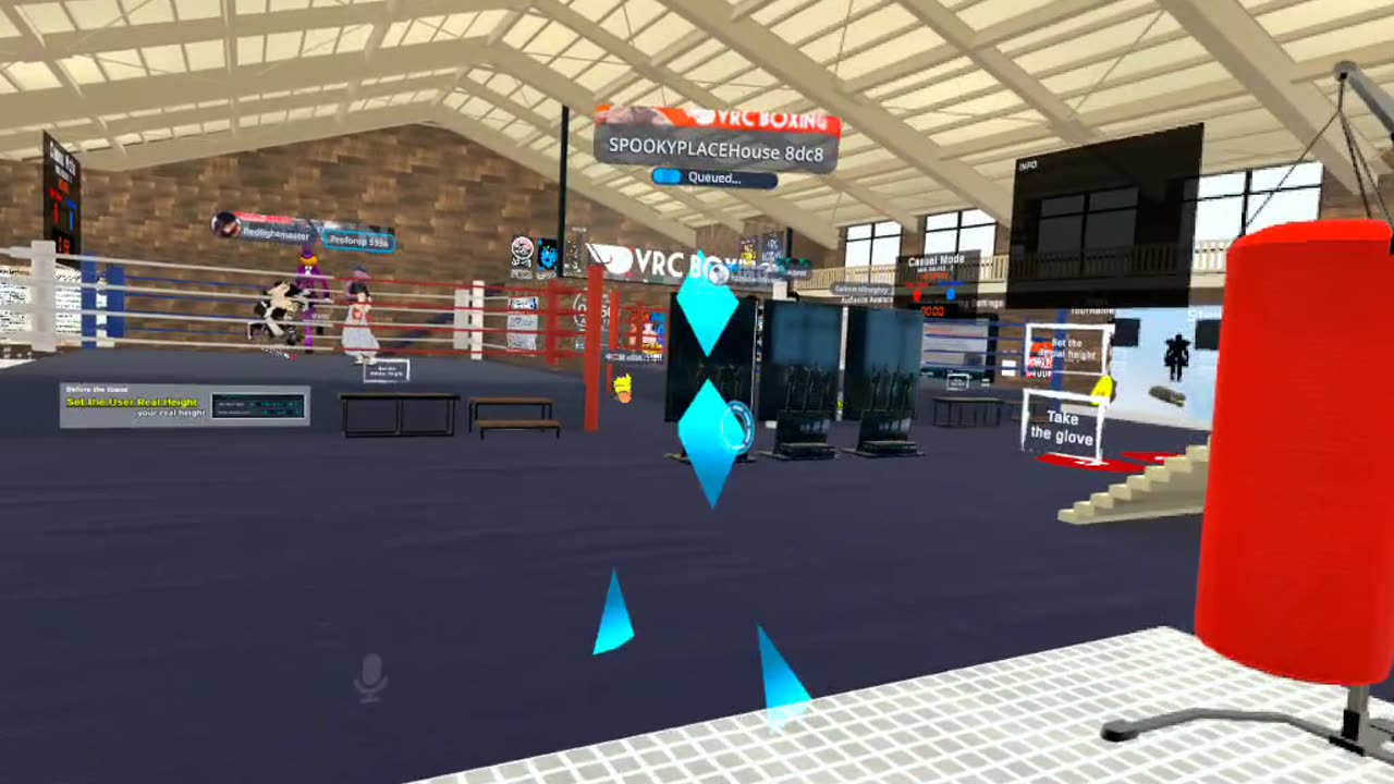 Boxing Rings in Virtual Reality