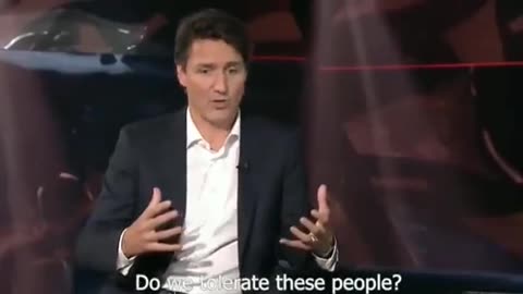 Justin Trudeau calls millions of Canadians racist, misogynist: "should we tolerate them?"