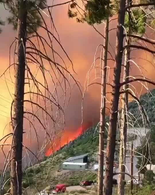 Incredible work yesterday and overnight by 400+ firefighters to keep the #BighornFire