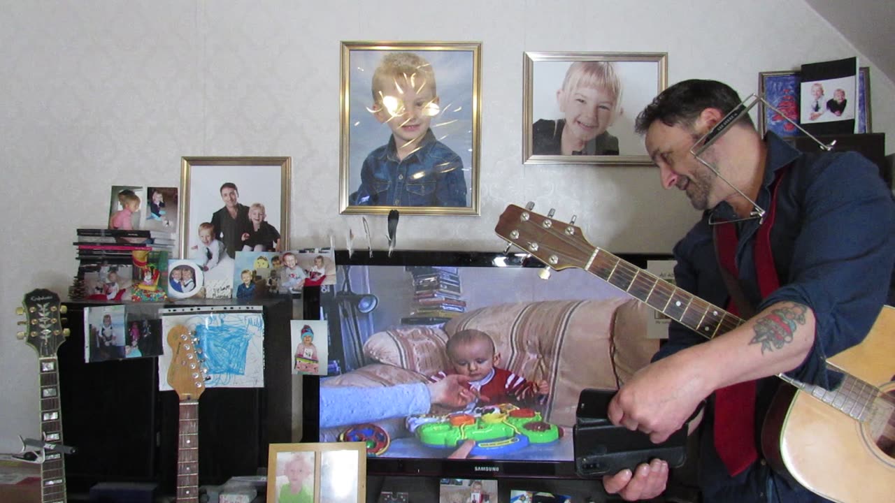 Paul Murphy sings 'Where Does The Sun Go To At Night?' to son Dylan