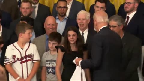 Biden Asks “Everybody Under 15" To Join Him For Picture