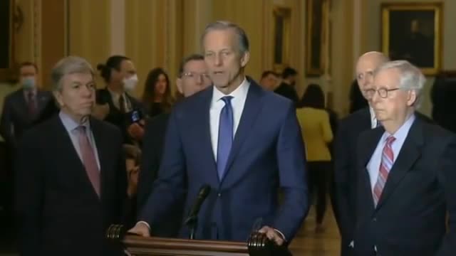 'Reckless, Partisan Agenda'_ Thune Hammers Biden Ahead of State Of The Union Add