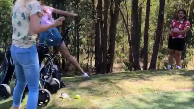 Golf Swing Fail