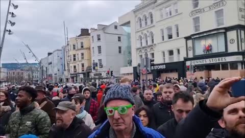 BREAKING : Anti Mandatory Masks March Begin In Ireland & Spreading WORLDWIDE !!! TNTV