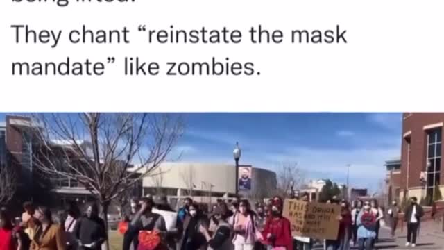 College kids want mask mandates