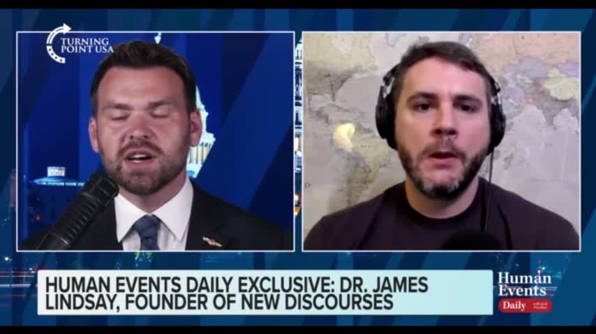 James Lindsay tells Jack Posobiec about getting banned from Twitter!!