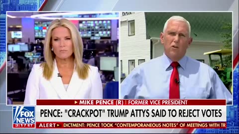 August 3, 2023 - Mike Pence: "I Did My Duty" in Rejecting Trump & "Crackpot" Lawyers