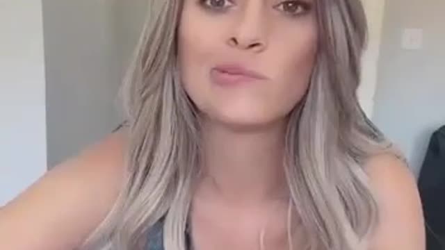 So she wakes up this morning after vaccination...