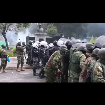 Ecuador: Massive protests during 10 strike (June 22, 2022)